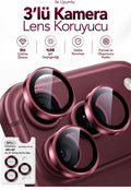 Görüntüyü bozmayan lens koruyucu BURGONYA
