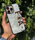 Kişiselleştirilebilir kılıf beyaz & 2 adet charm