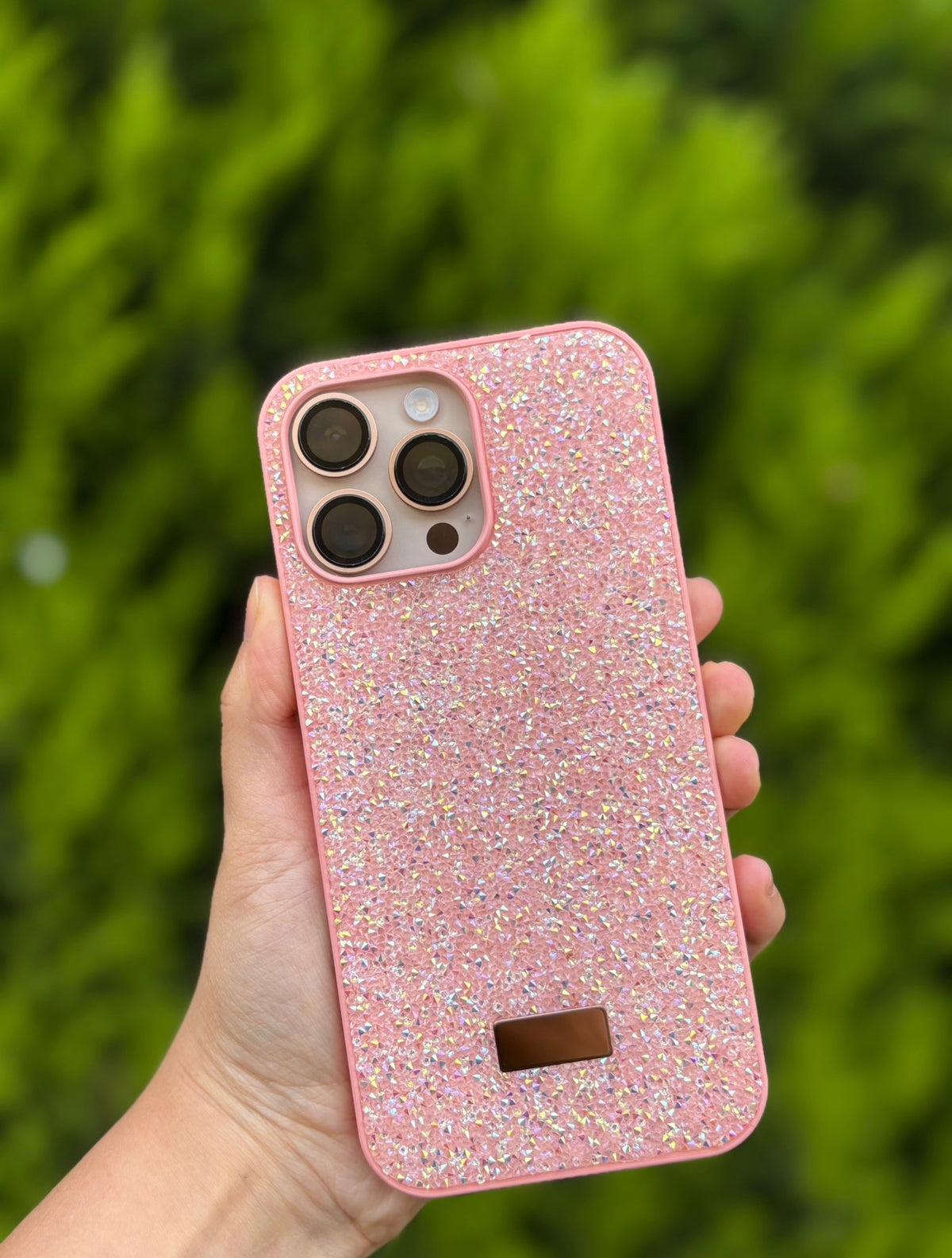 Swarovsk pembe renk kılıf
