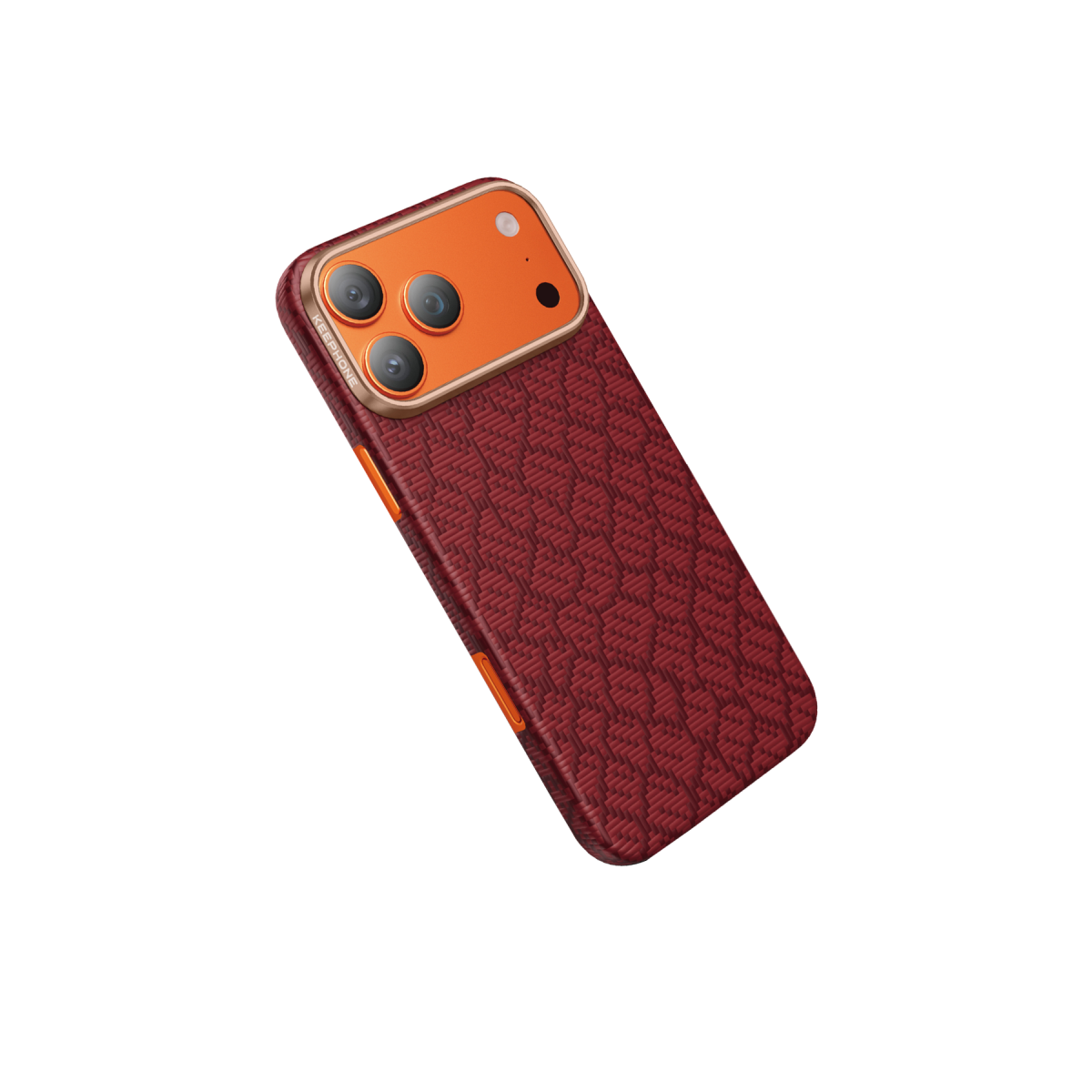 Keephone Drakon Aramid Magsafe Kapak - Kırmızı