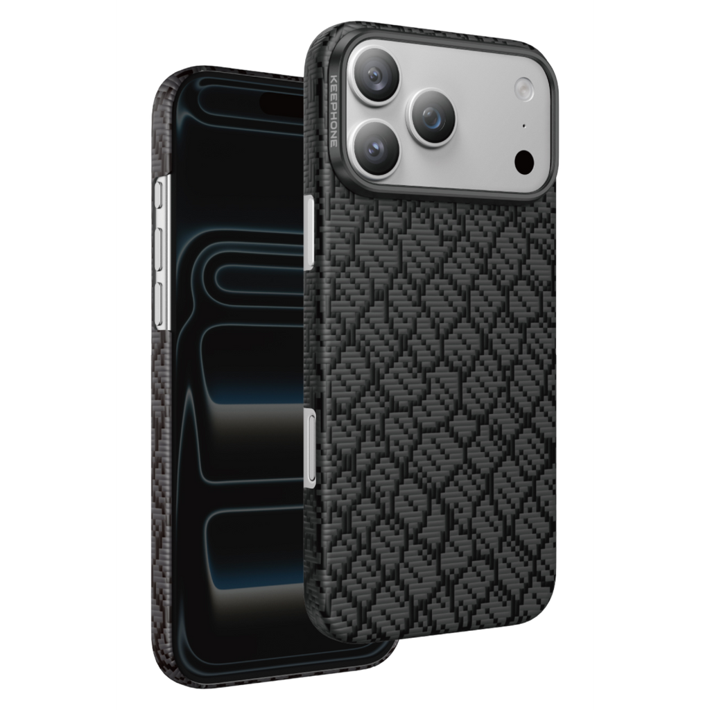 Keephone Drakon Aramid Magsafe Kapak - Siyah