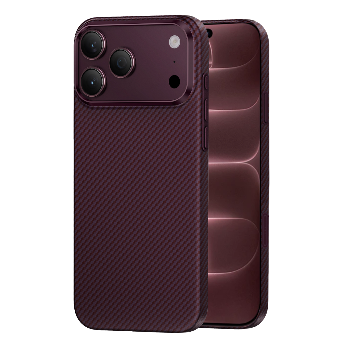 Keephone Kevlar Sweden Magsafe Kılıf - Bordo