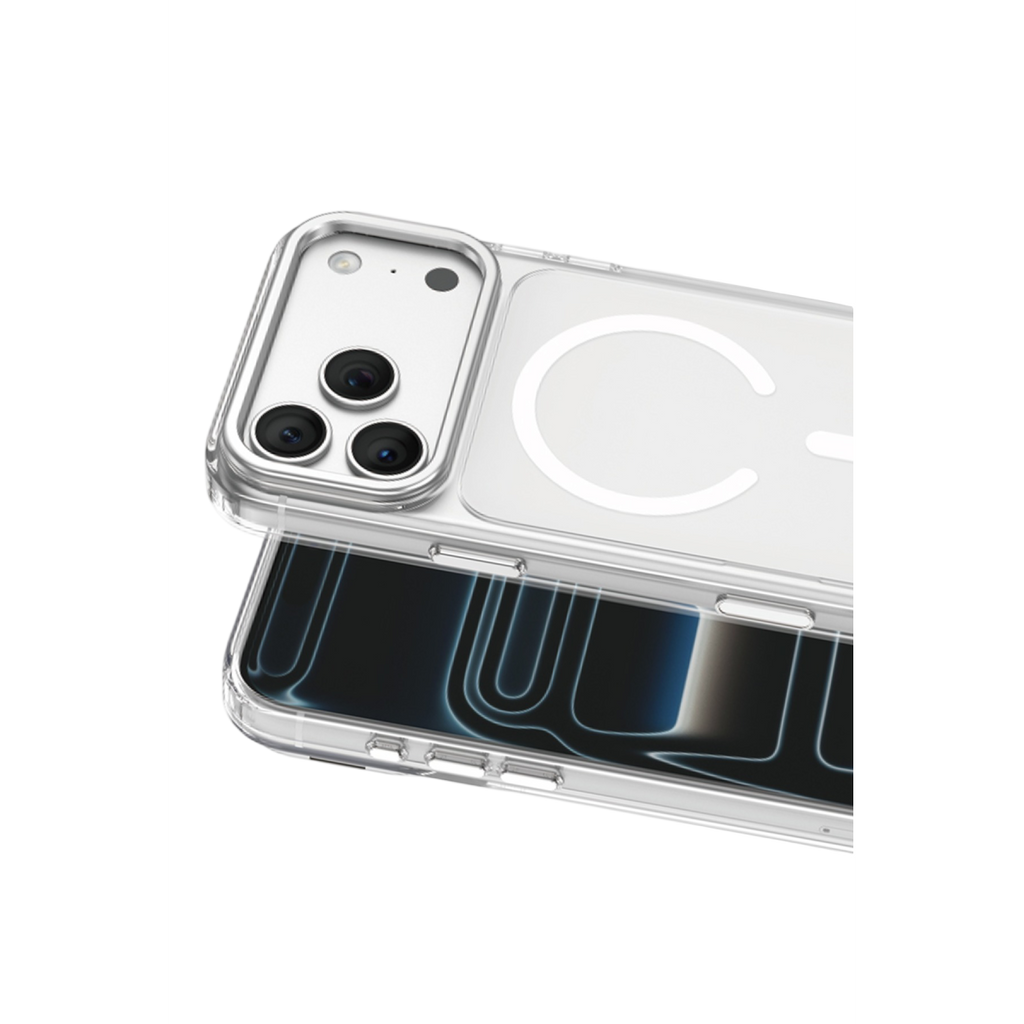 Keephone  Magicam Standlı Magsafe Kapak - Şeffaf