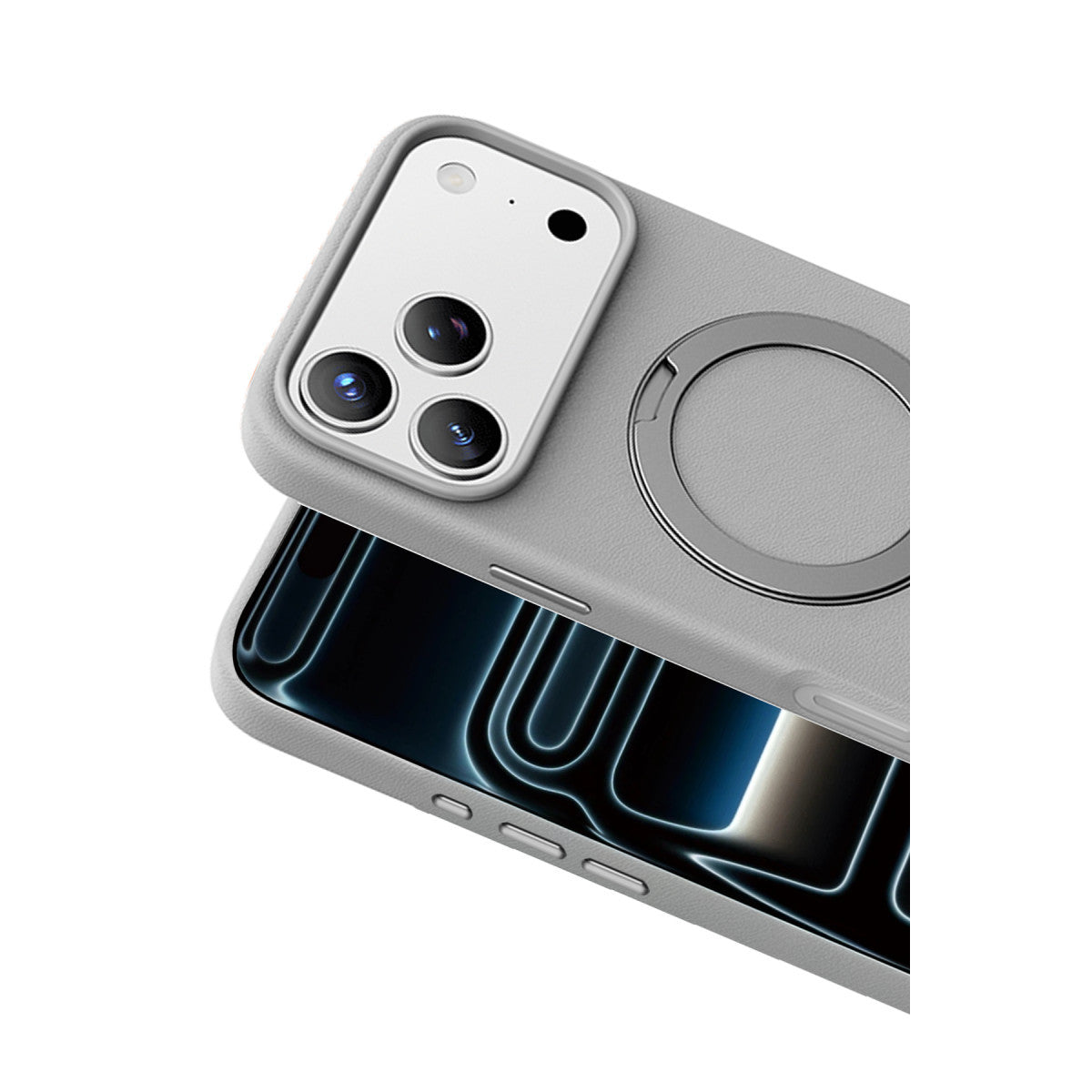 Keephone Mehold Standlı Magsafe Kapak - Gri