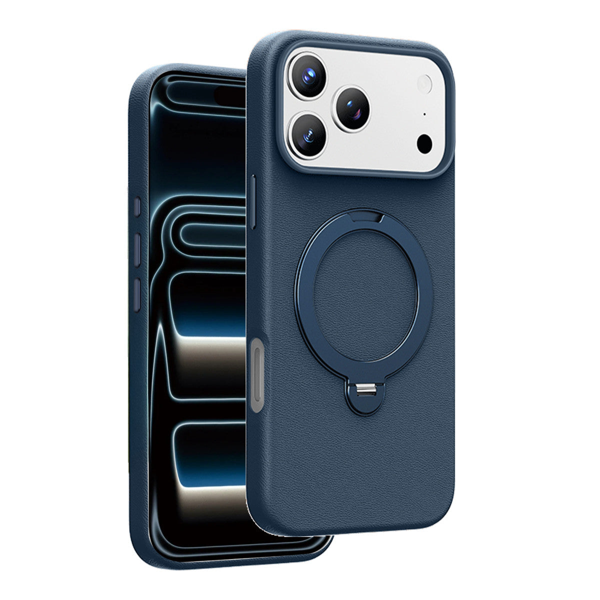 Keephone Mehold Standlı Magsafe Kapak - Mavi