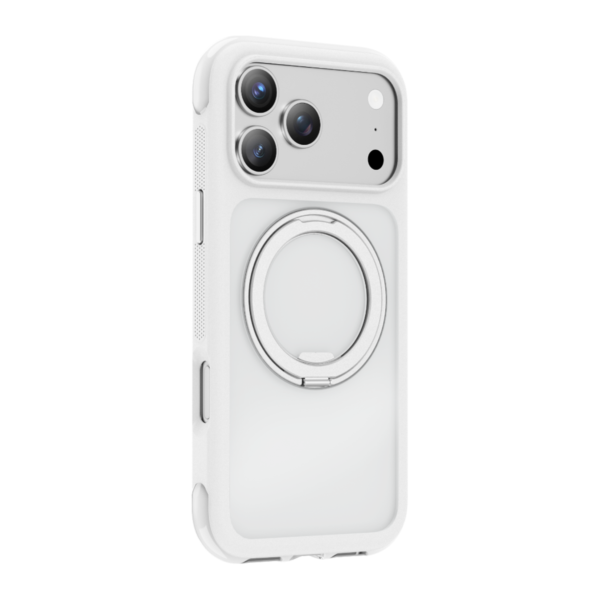 Keephone Monica Airbag Pro Stantlı Magsafe Kapak - Beyaz
