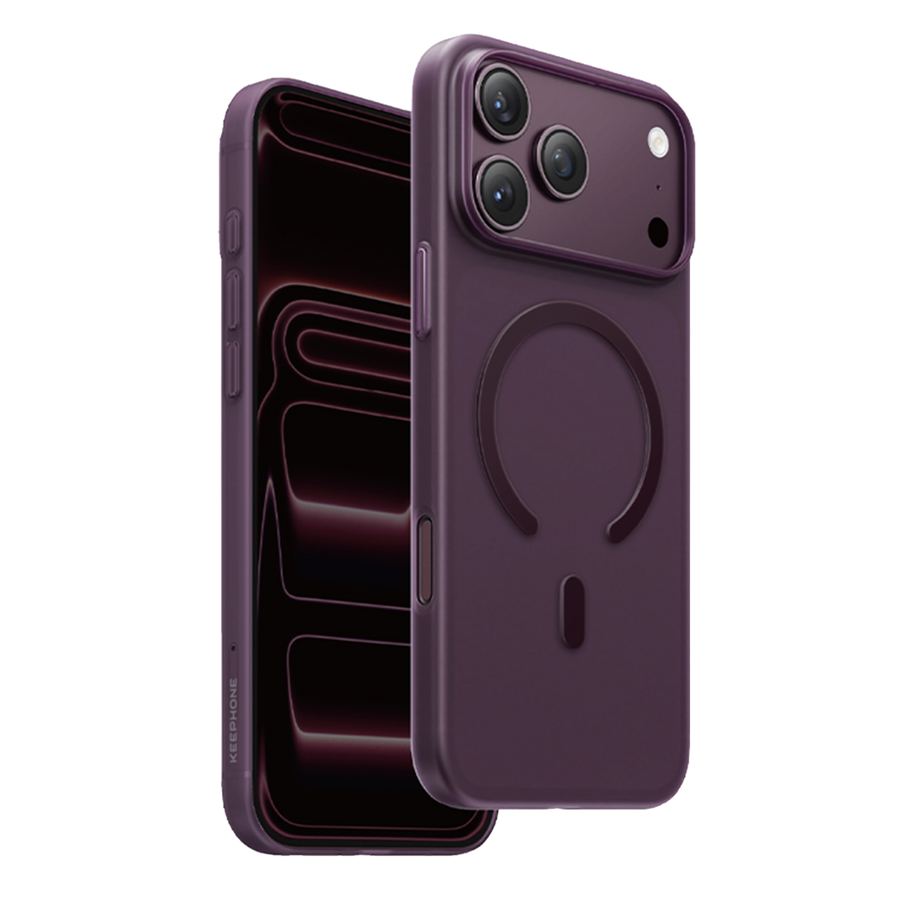 Keephone AirSkin Pro Magsafe Kılıf - Bordo