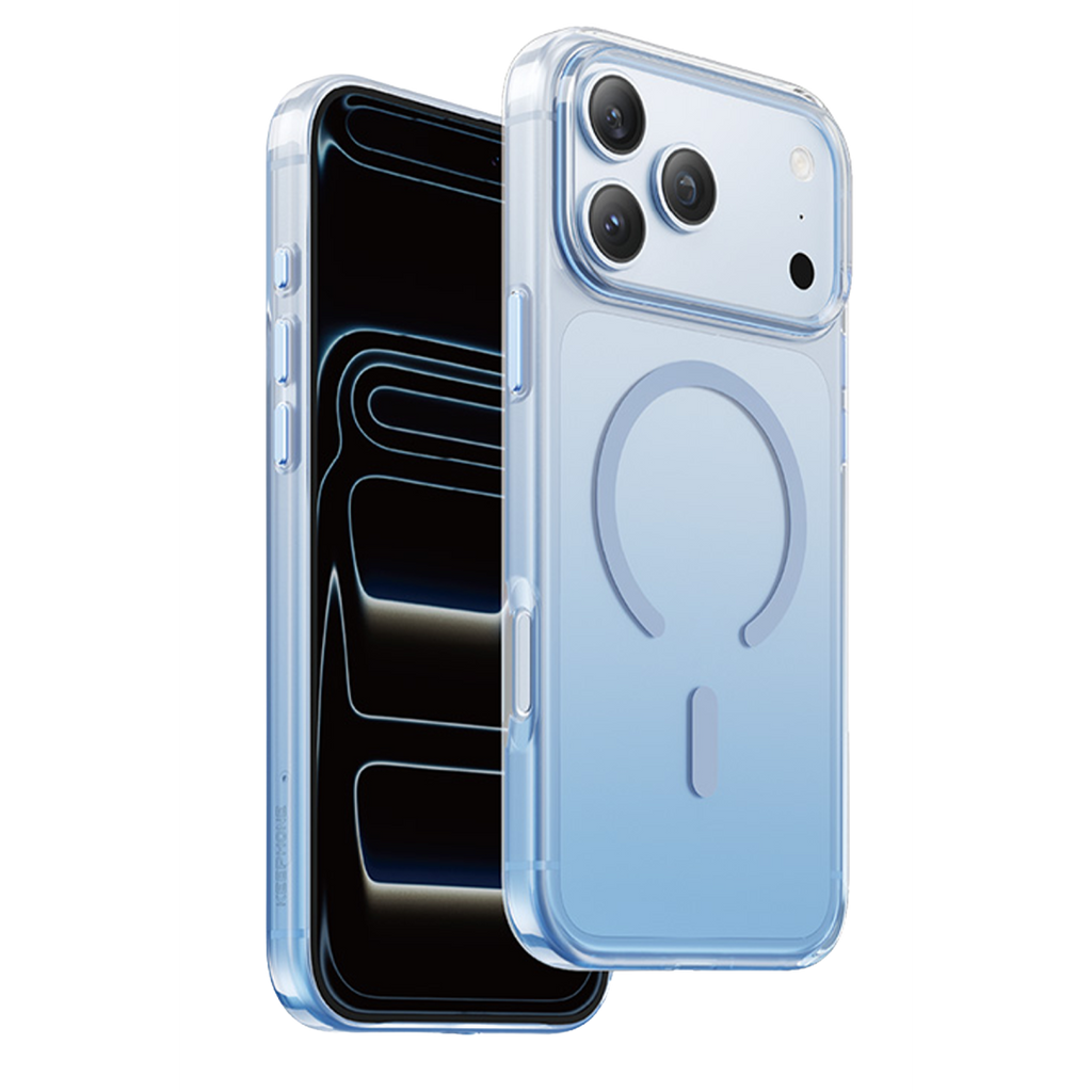 Keephone Max Aurora Pro Magsafe Kılıf - Açık Mavi