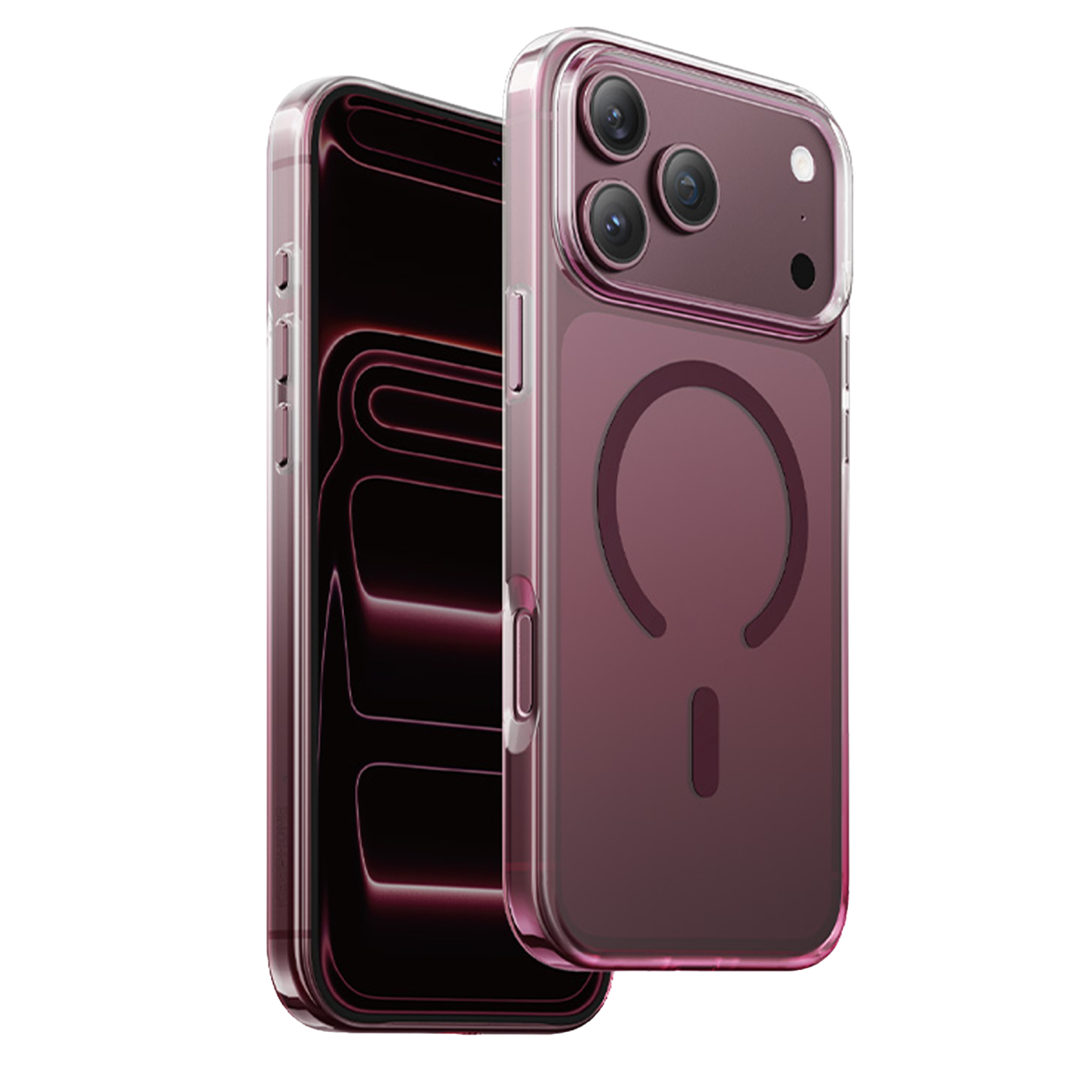 Keephone Max Aurora Pro Magsafe Kılıf - Bordo