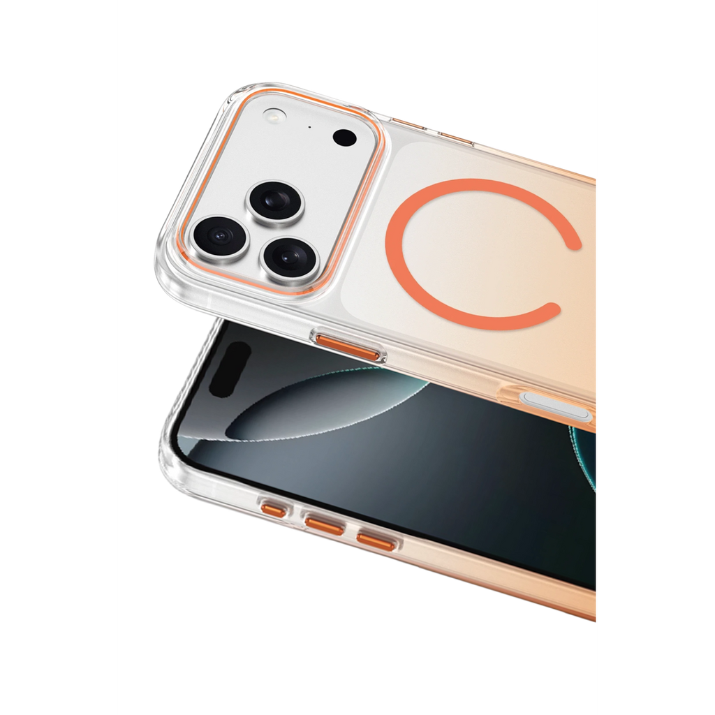 Keephone Max Aurora Pro Magsafe Kılıf - Turuncu