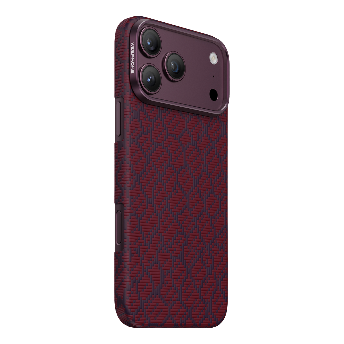 Keephone Drakon Aramid Magsafe Kapak - Bordo