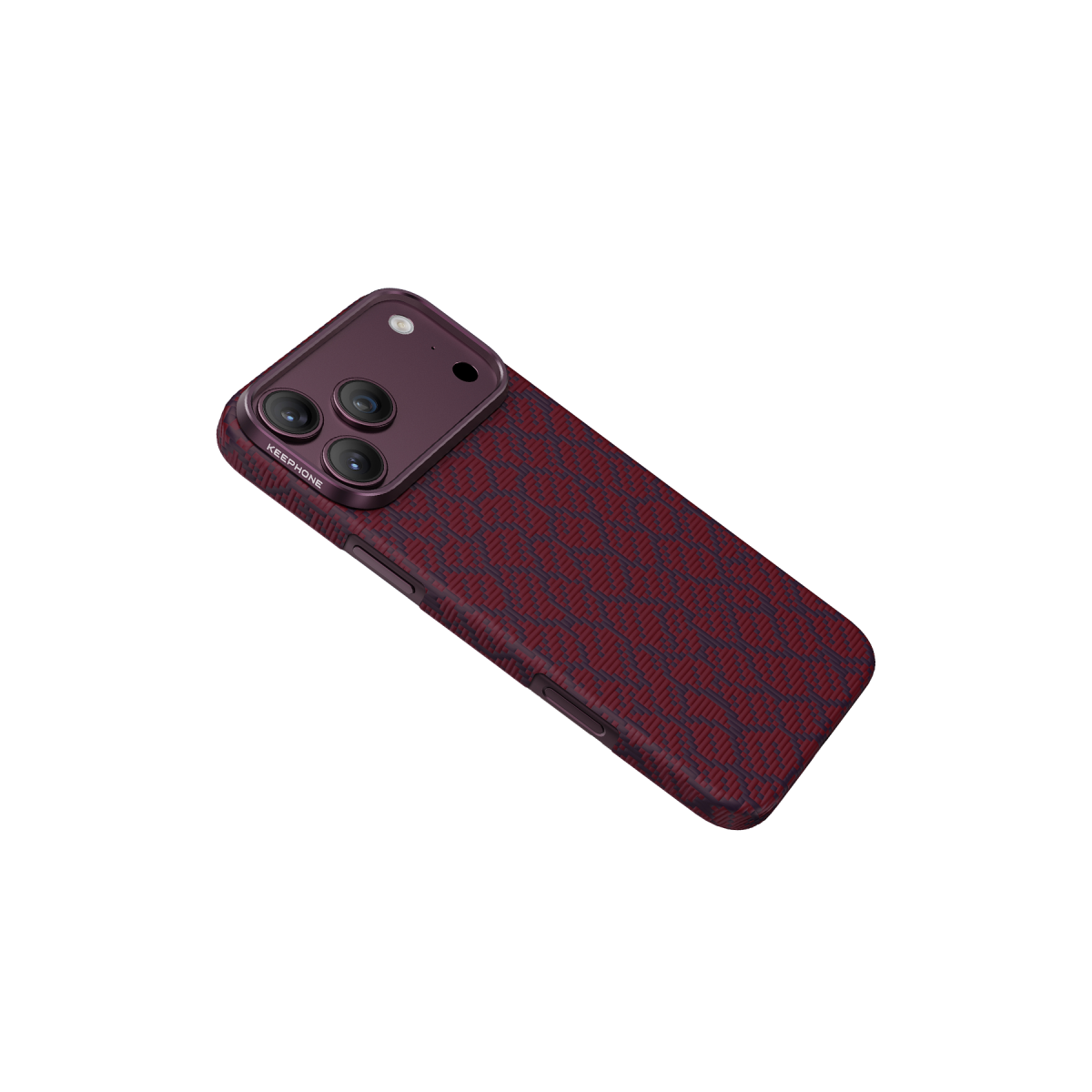 Keephone Drakon Aramid Magsafe Kapak - Bordo