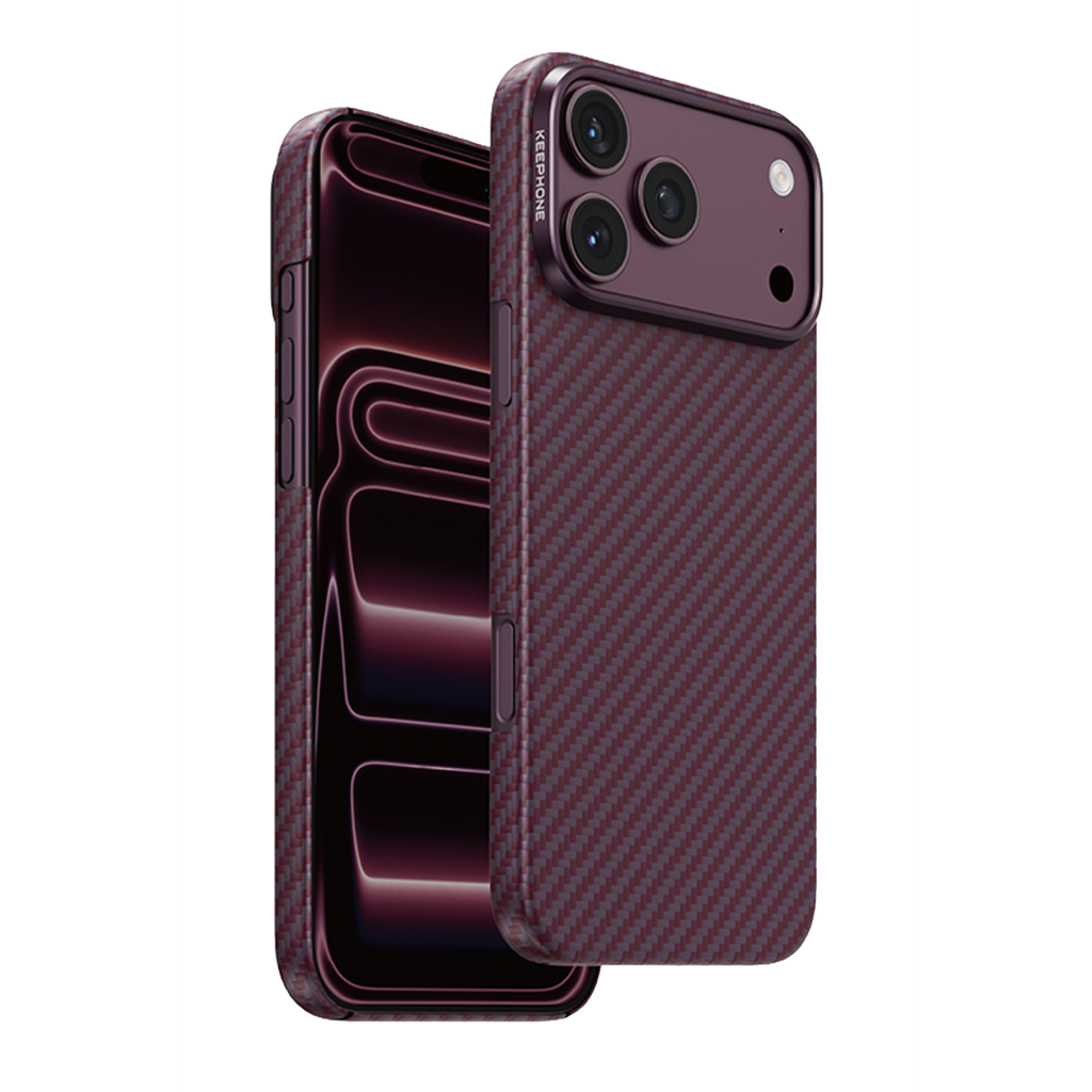 Keephone  Kevlar Diago Magsafe Kılıf - Bordo