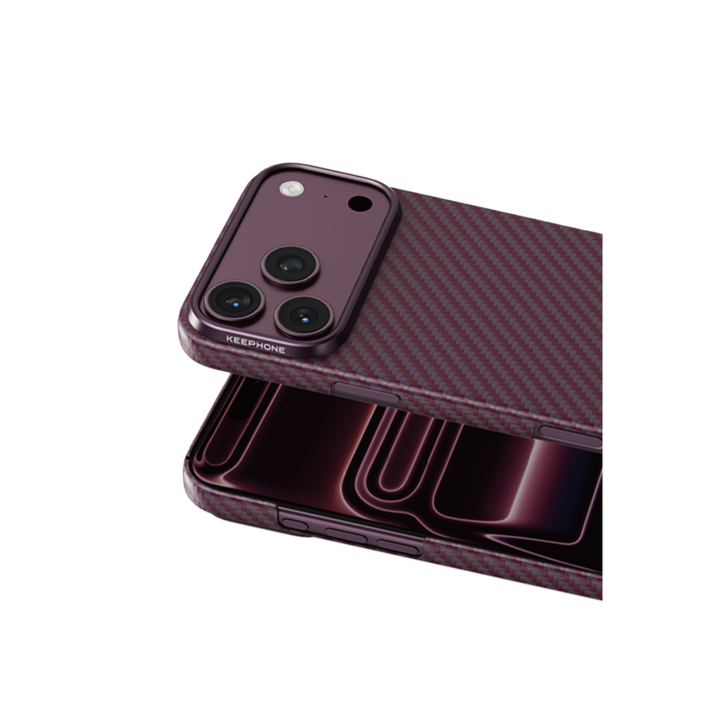Keephone  Kevlar Diago Magsafe Kılıf - Bordo