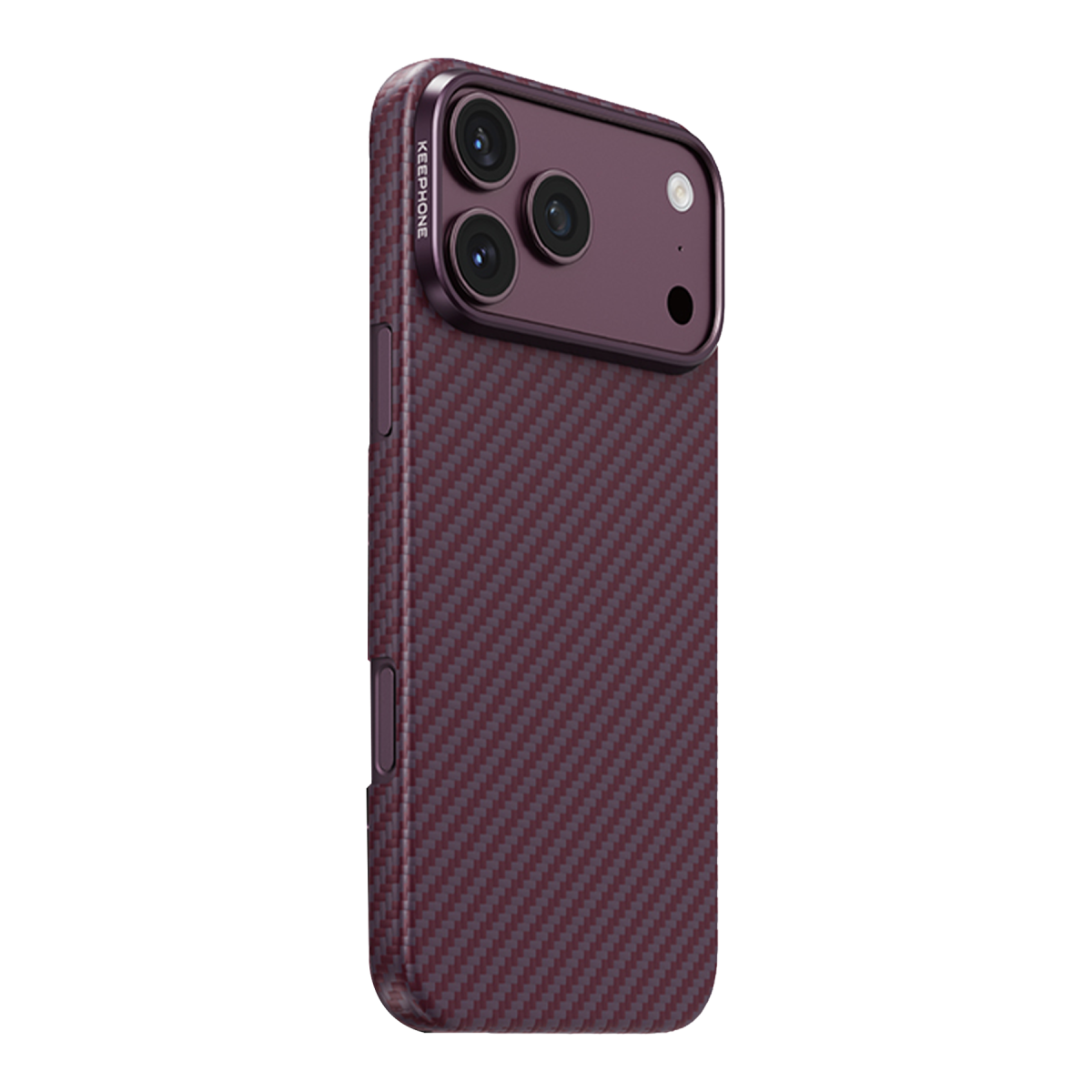 Keephone  Kevlar Diago Magsafe Kılıf - Bordo