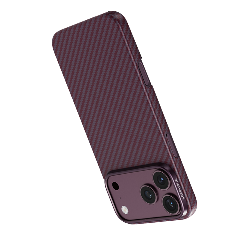 Keephone  Kevlar Diago Magsafe Kılıf - Bordo