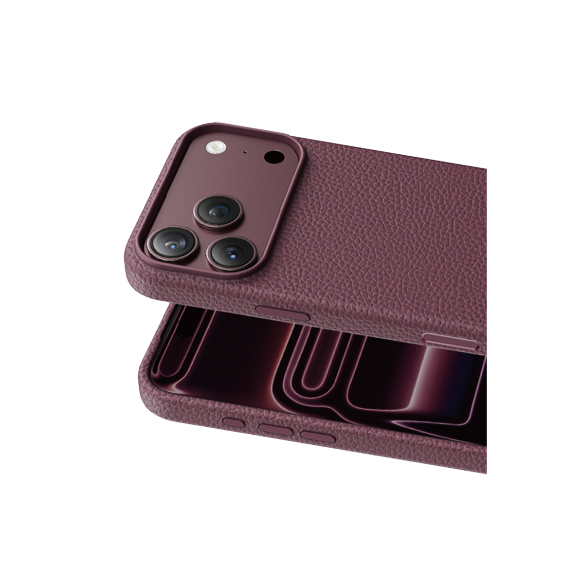 Keephone  Lycucci Deri Manyetik Kapak - Bordo