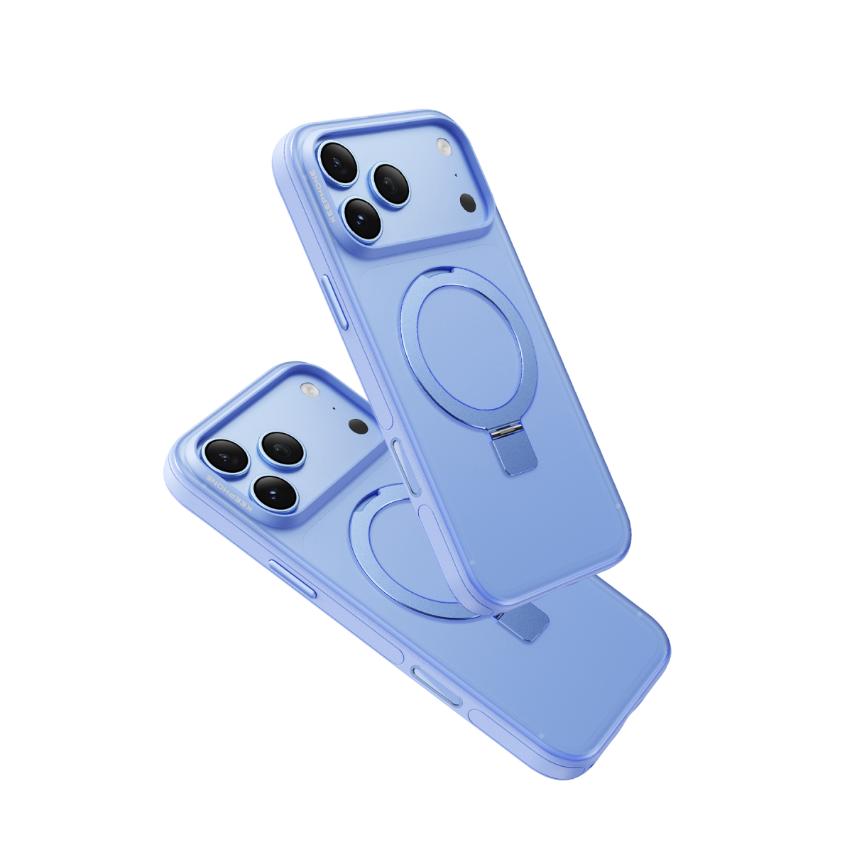 Keephone  Magico Standlı Magsafe Kapak - Açık Mavi