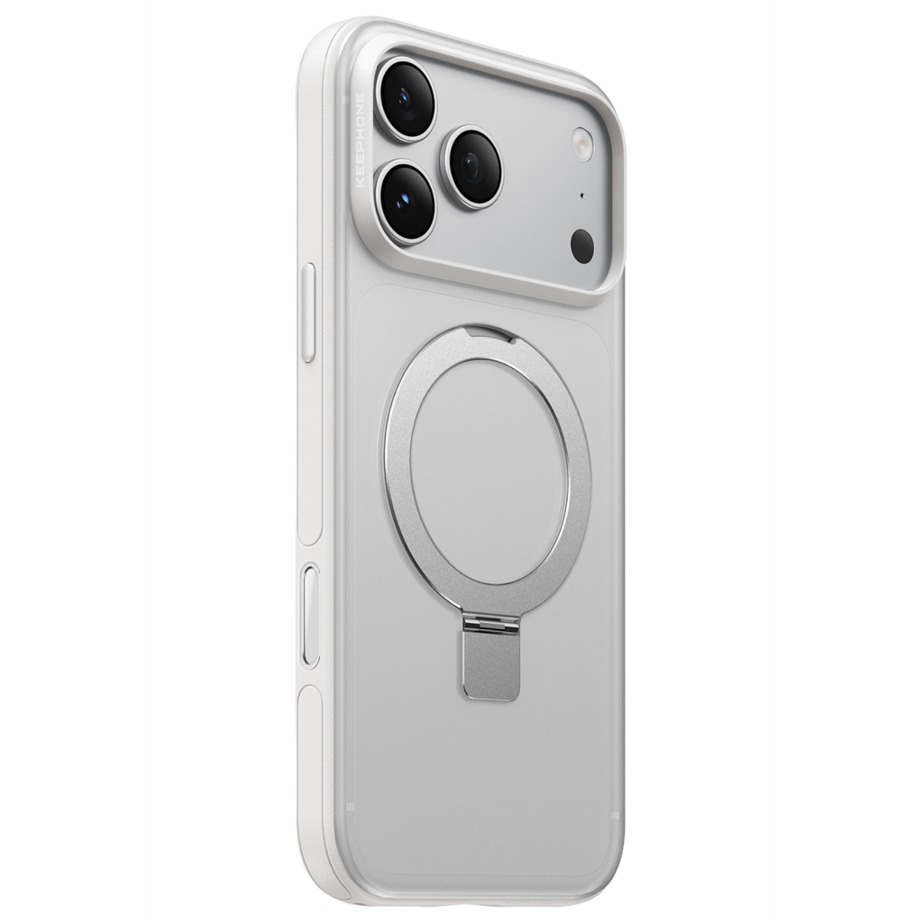 Keephone  Magico Standlı Magsafe Kapak - Beyaz