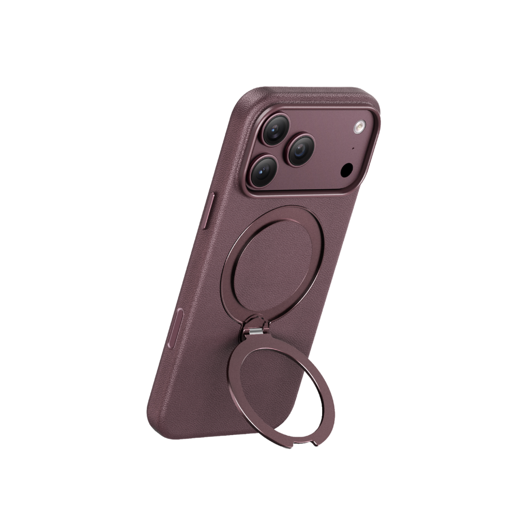 Keephone Mehold Standlı Magsafe Kapak - Bordo