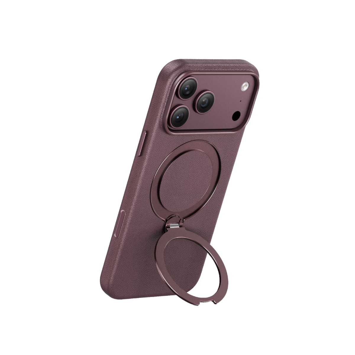 Keephone Mehold Standlı Magsafe Kapak - Bordo