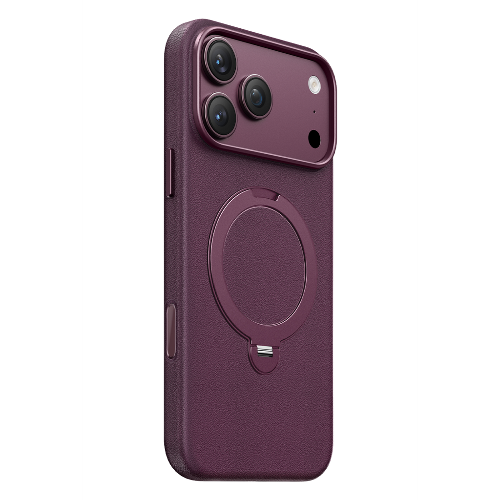 Keephone Mehold Standlı Magsafe Kapak - Bordo
