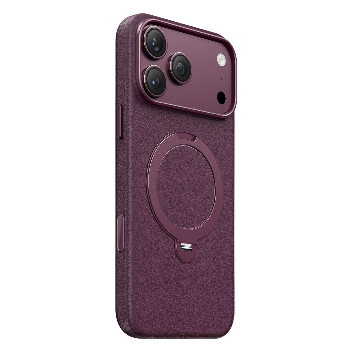 Keephone Mehold Standlı Magsafe Kapak - Bordo