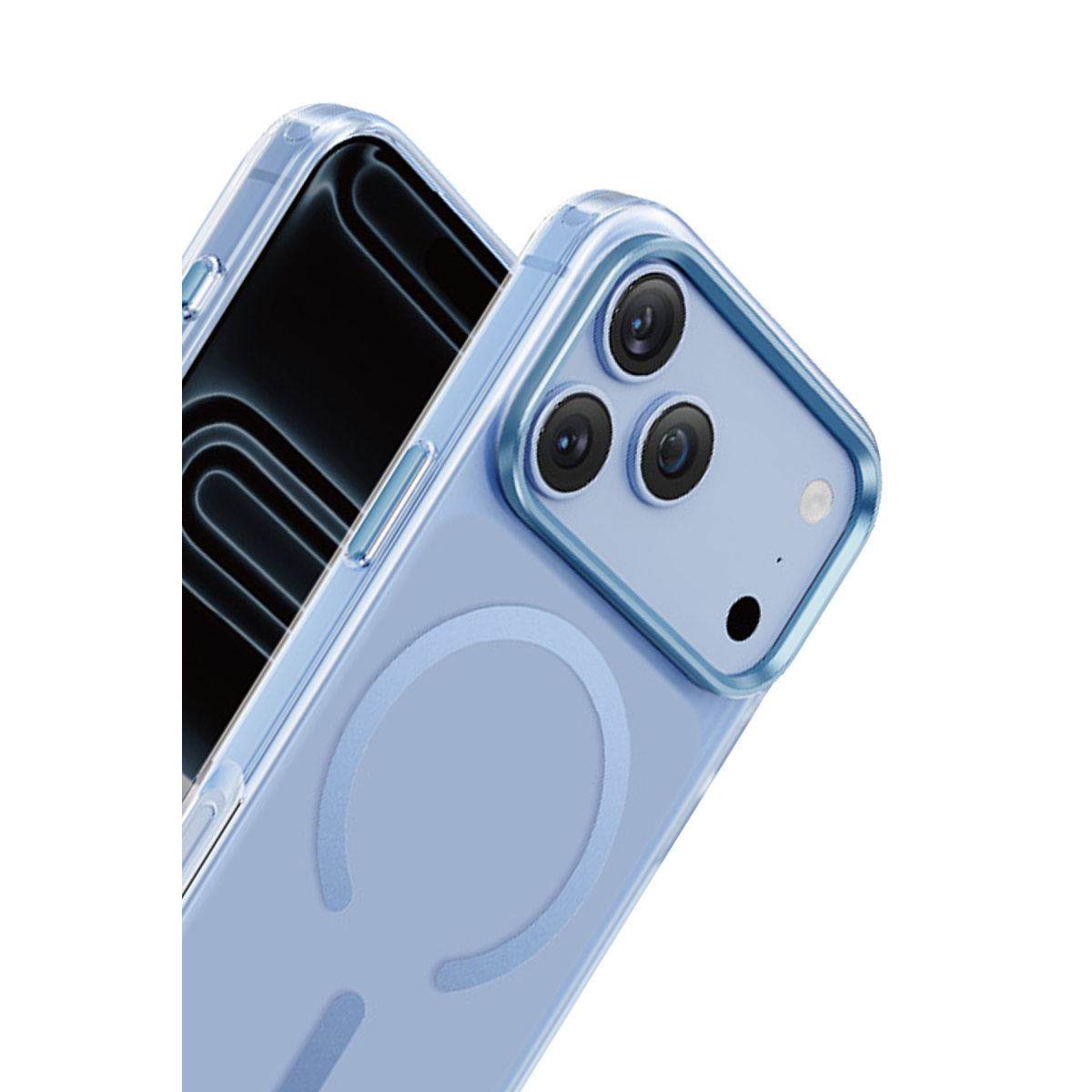 Keephone  Mococo Magsafe Kapak - Açık Mavi