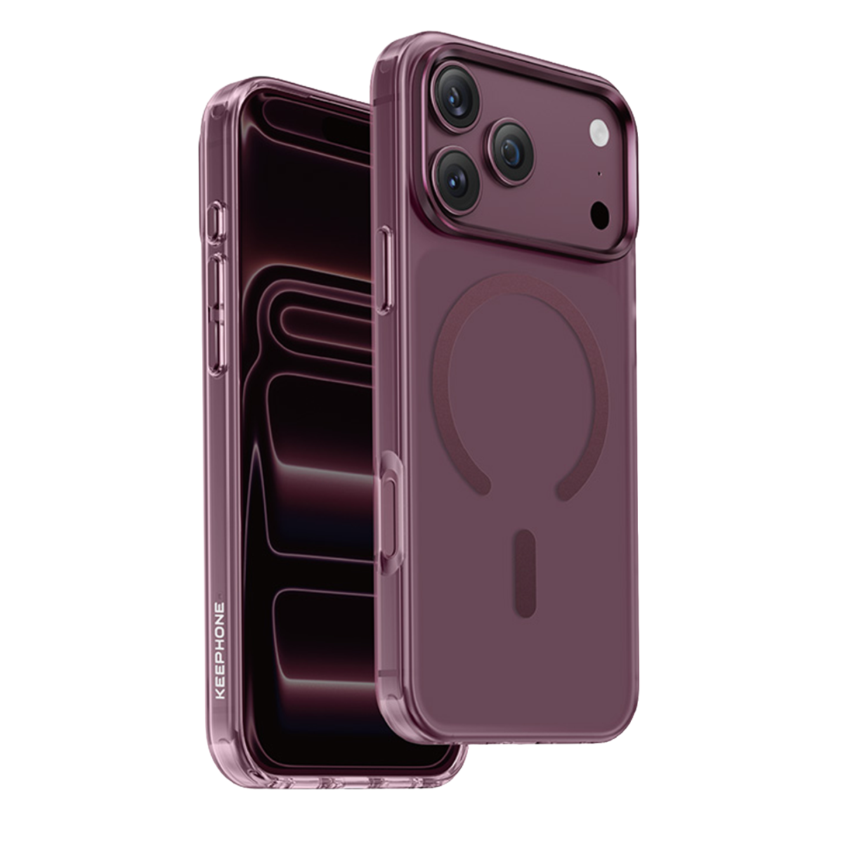 Keephone  Mococo Magsafe Kapak - Bordo