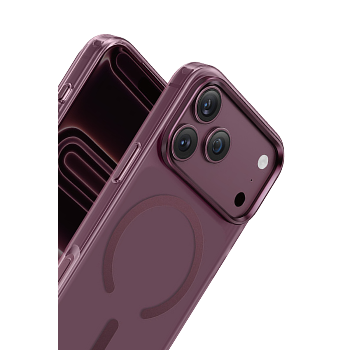 Keephone  Mococo Magsafe Kapak - Bordo