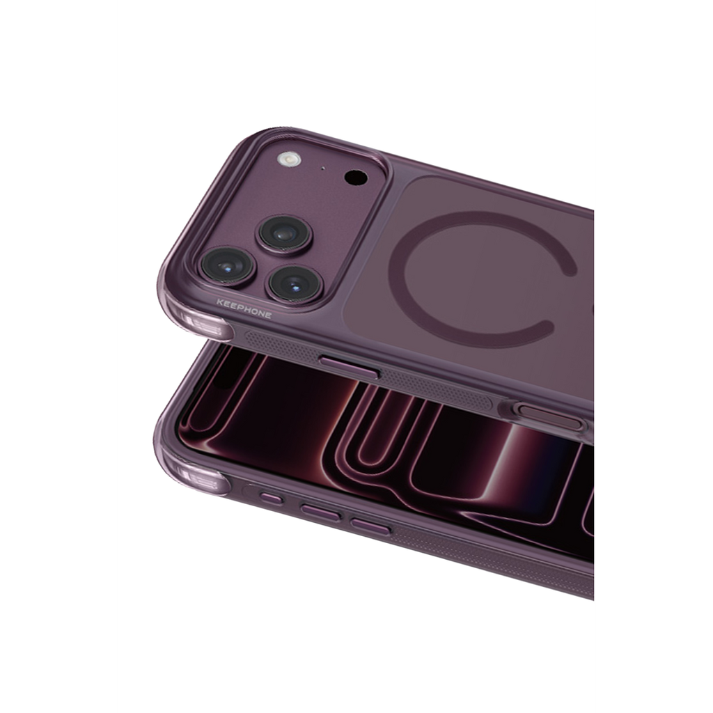 Keephone  Monica Airbag Magsafe Kapak - Bordo