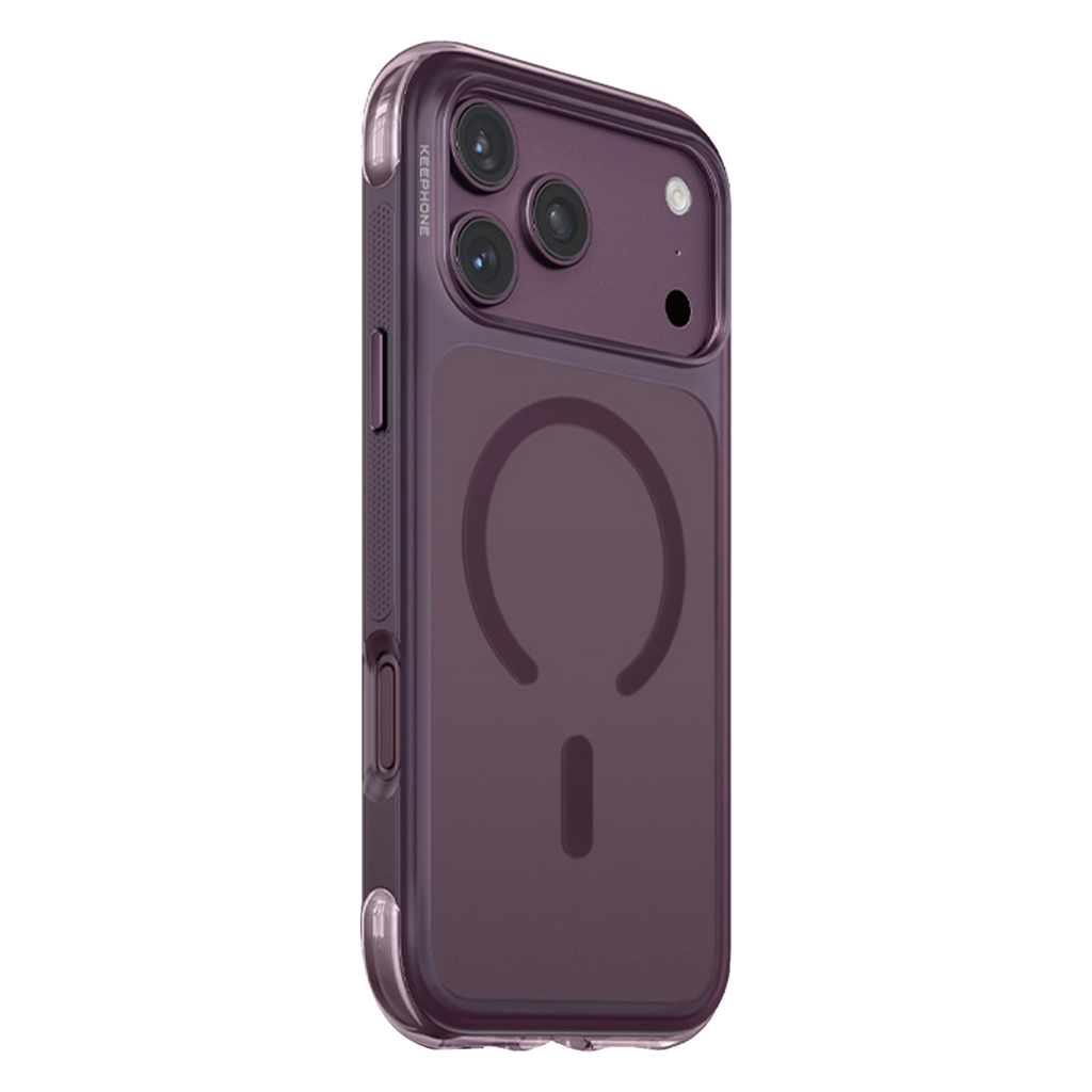 Keephone  Monica Airbag Magsafe Kapak - Bordo