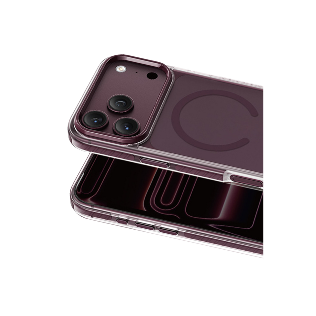 Keephone  Shockstar Magsafe Kapak - Bordo