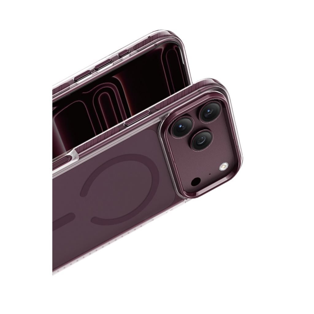 Keephone  Shockstar Magsafe Kapak - Bordo