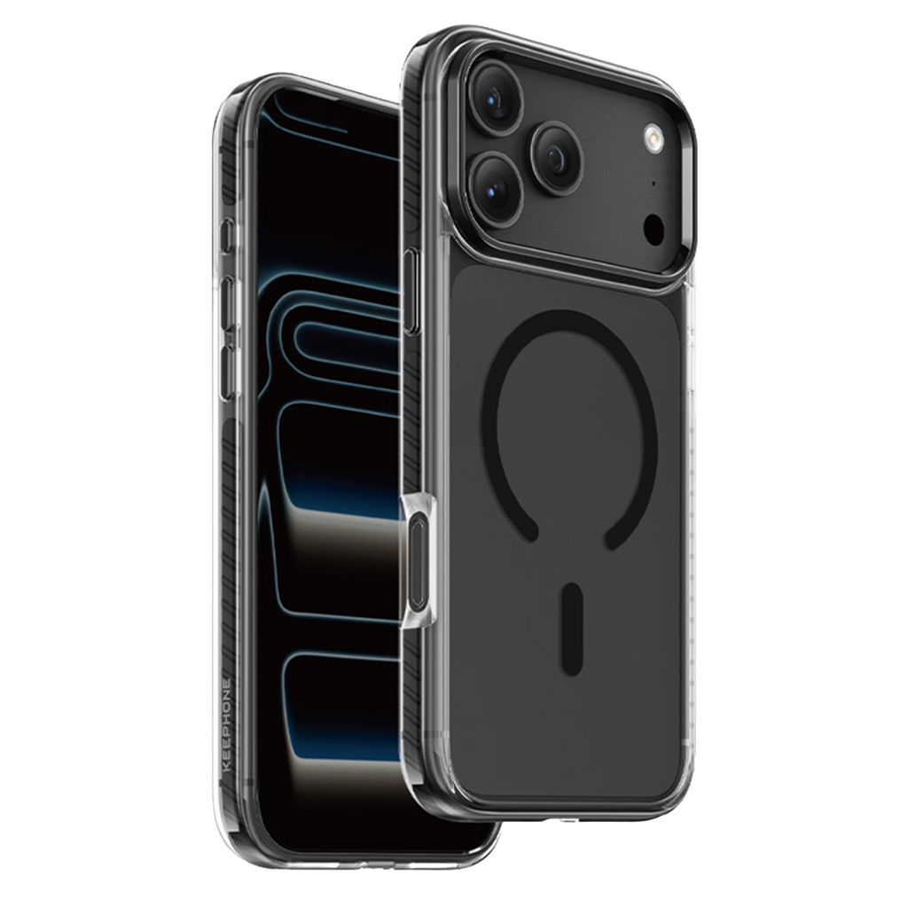 Keephone  Shockstar Magsafe Kapak - Siyah
