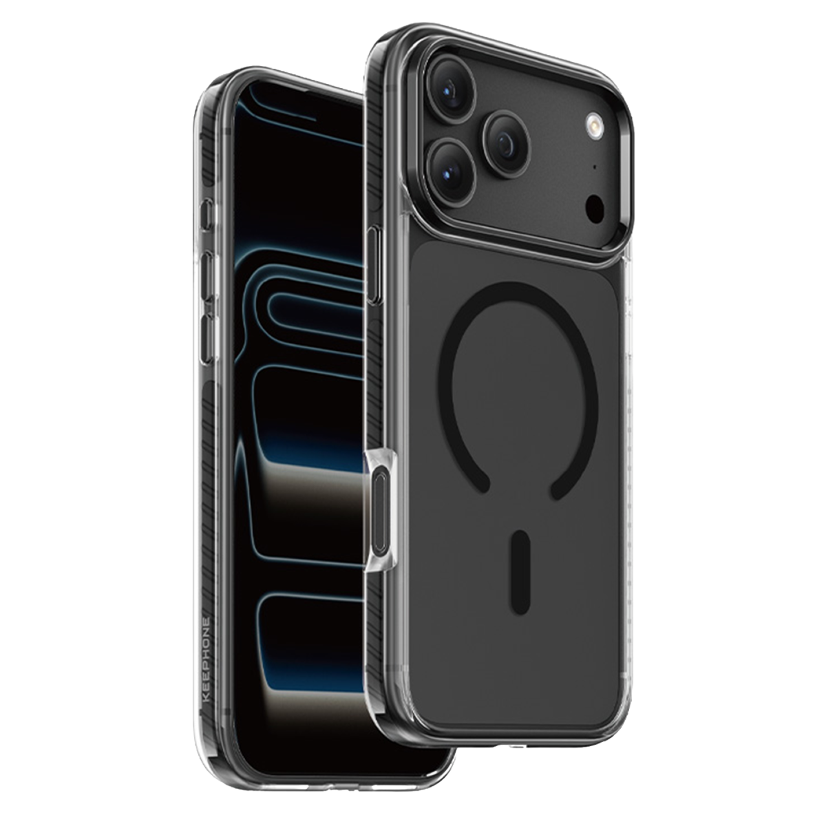 Keephone  Shockstar Magsafe Kapak - Siyah