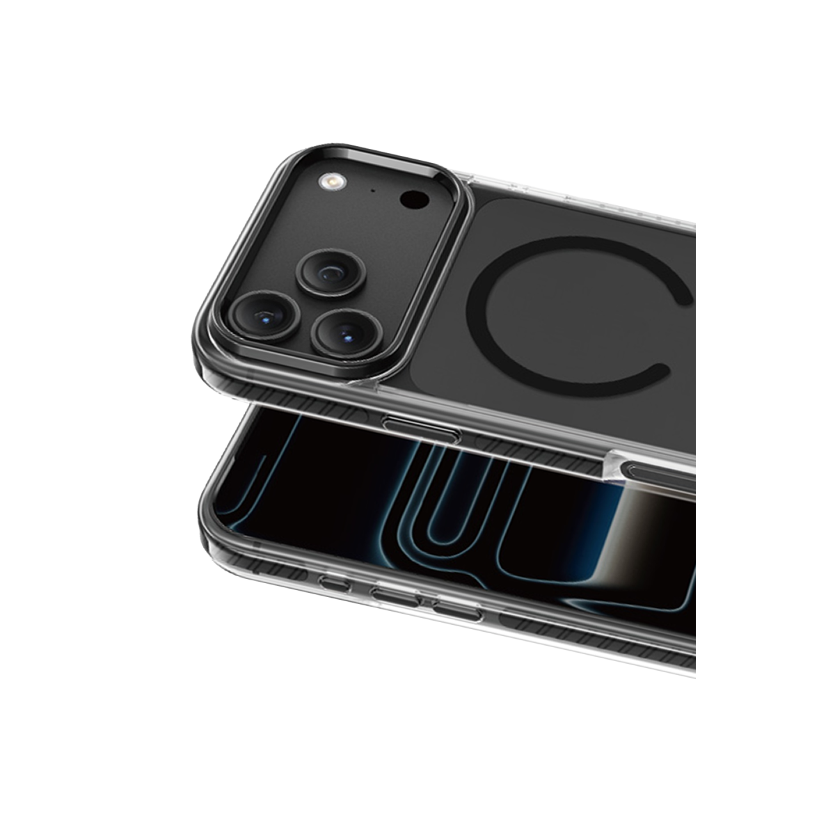 Keephone  Shockstar Magsafe Kapak - Siyah
