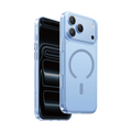 Keephone Apple iPhone X-Crystal Slim Magsafe Kılıf - Açık Mavi